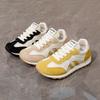 Ins Koreanische neue Damen 2025 Sommer Lauf atmungsaktive Sneaker Outdoor dicker Boden erhöhend Freizeitschuhe