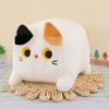 Square Cat Throw Pillow Cushion Cute Cat Doll Floor Seat Pier Tatami Butt Cushion Throwing Doll