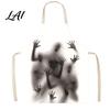 Spooky Kitchen Decor Halloween Butcher Apron with Realistic Blood Stain Washable Protective Work Apron Cosplay Devil Outfit Horror Costume Prop for