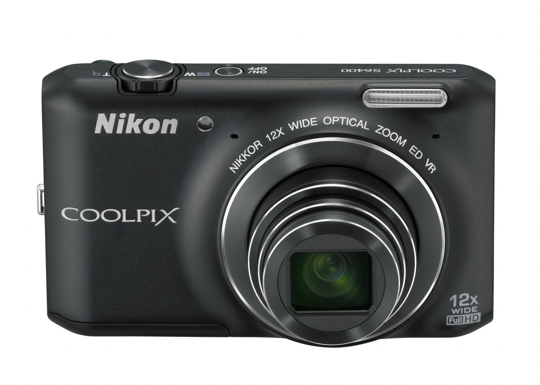

Цифрова фотокамера Nikon COOLPIX S6400 Сенсорна панель LCD 12x Optical Zoom Smart Black S6400BK