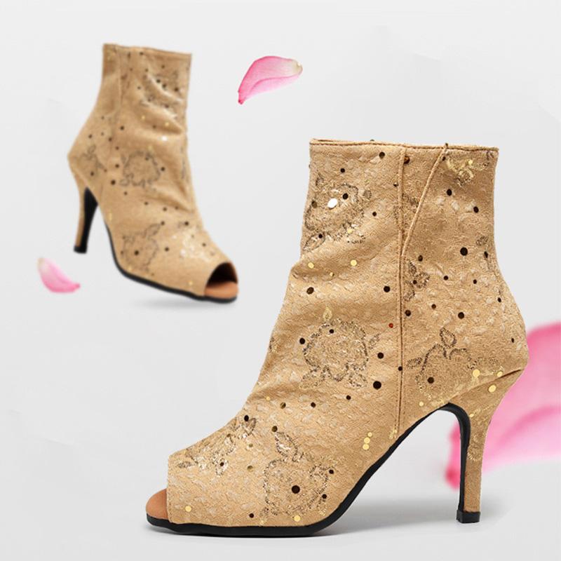 Buy Adult Latin Dance Shoes Women's High Heel Dance Shoes Square Dance