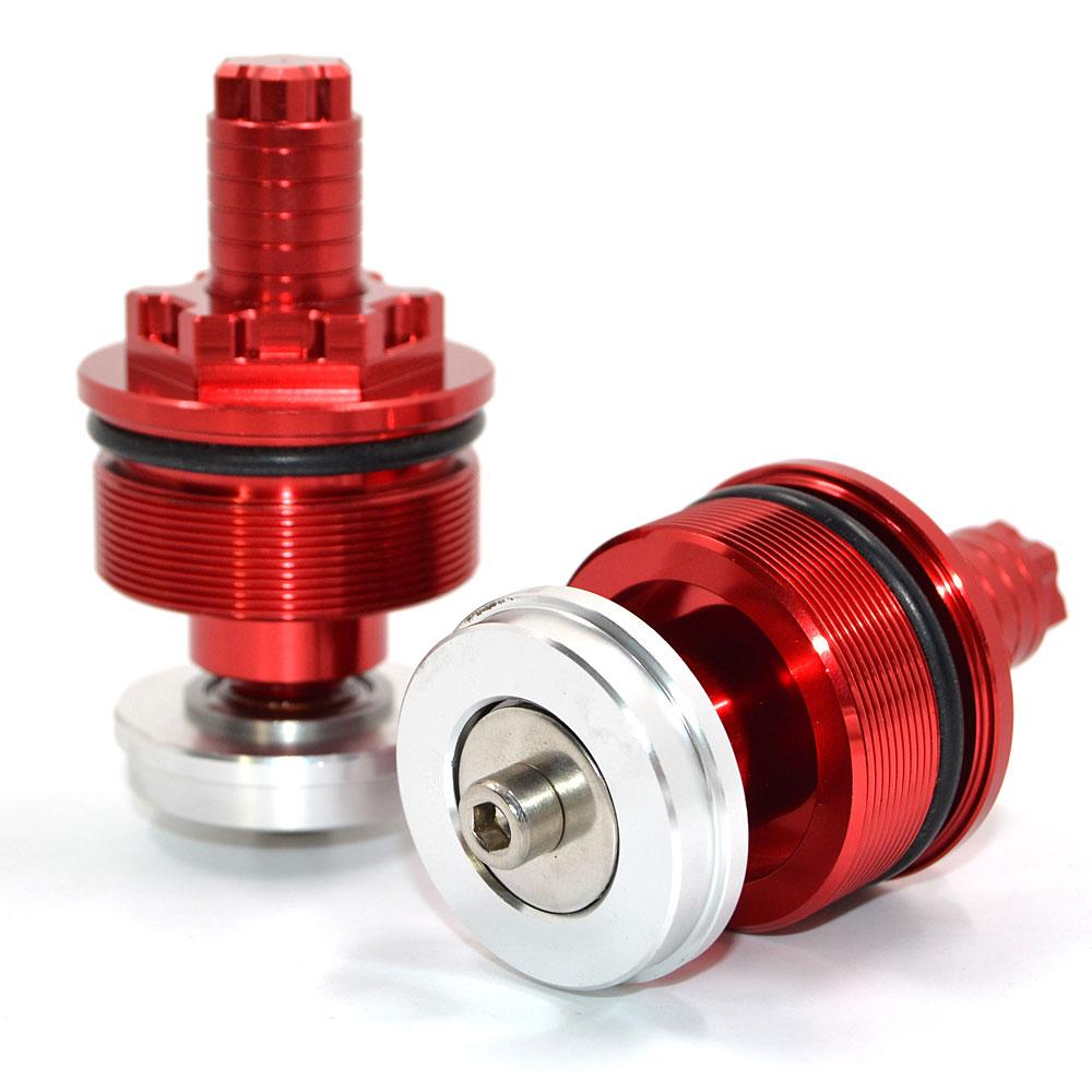 Front shock absorber screw cover Cap Preload Adjusters Fork Bolts For Suzuki SV650 S GSF 400 600 650 Bandit GSX 400 Impulse