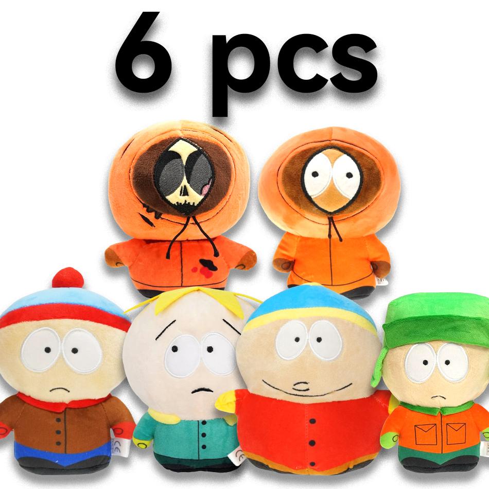 Anime Cartoon South Park Character Cartman Stan Butters Plush Doll Boy Kid Stuffed Toy For Children Christmas Gifts Pillow