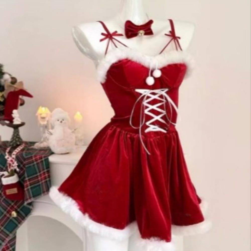 Short Dress Christmas Bunny Girl Costume Tight Fitting Christmas Uniform Cosplay Event