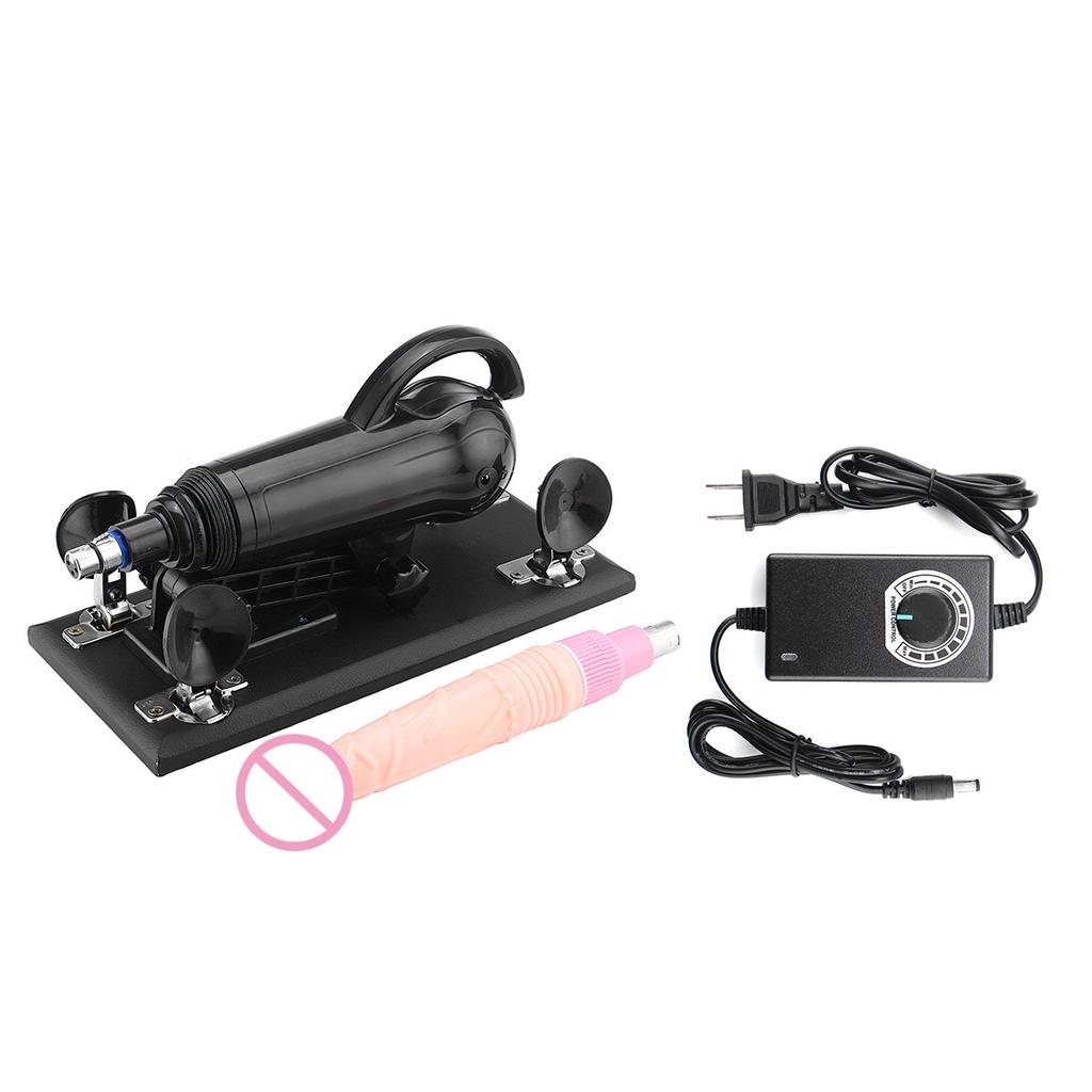Cannon Machine Automatická teleskopická simulace Dildo Ženský masturbační vibrátor Sexuální hračky pro dospělé
