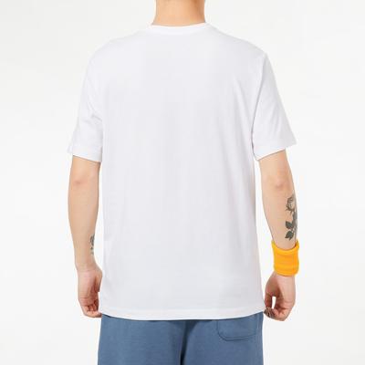 T Shirts Men's White Crew Neck Moderate DD1289-100