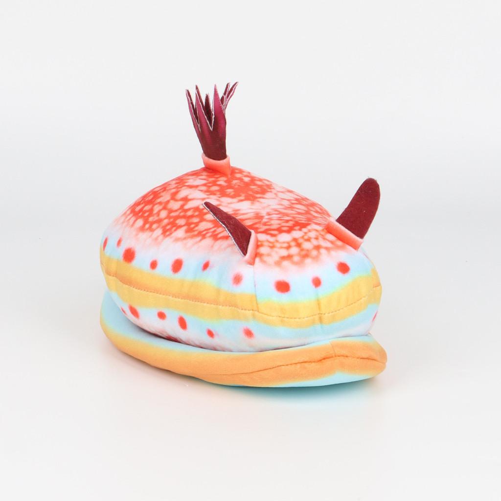 Sea Slug Nudibranch Plush Toy With Short Pile Fabric For Kids And Collectors