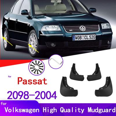 Molded Mud Flaps For Volkswagen VW Passat B5 B5.5  1998-2004 Mudflaps Splash Guards Mud Flap Front Rear