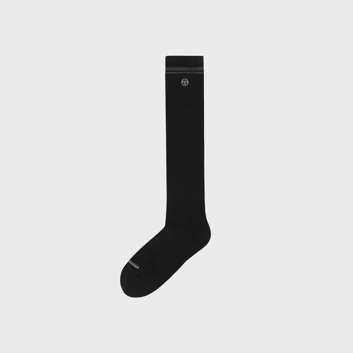 W Essential Knee Socks (BLACK)