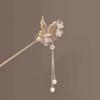 Classic Chinese Hair Stick Pins for Women Butterfly Flower Star Fresh Handmade Hairpins Charm Jewelry Accessories Hair Ornaments