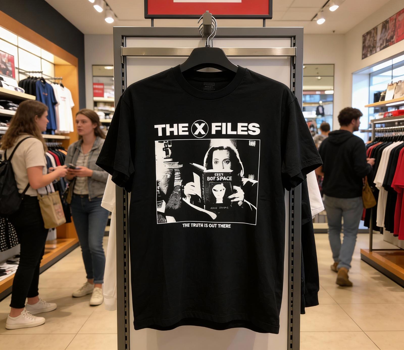 The X Files movie tshirt, classic unisex shirt, retro black shirt NWT M
