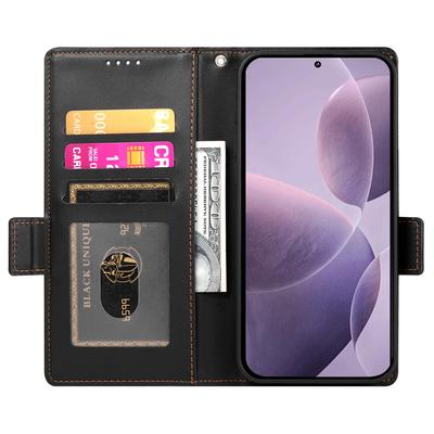 DF-010 For Xiaomi Poco F6 Pro 5G/Redmi K70 5G/K70 Pro 5G Wallet Case PU Leather Stand Phone Cover