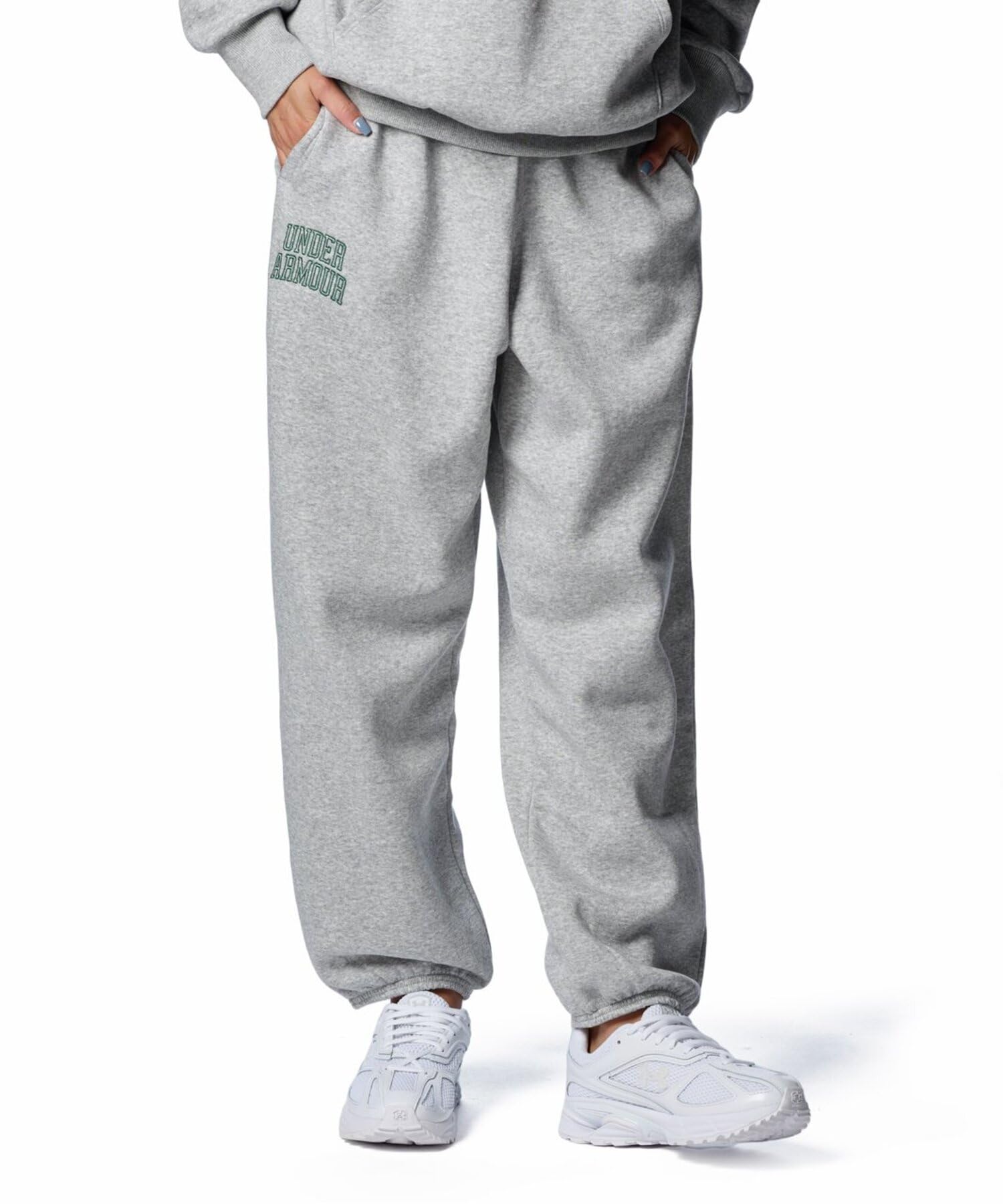 

Спортивные брюки UA RIVAL FLEECE COLLEGE PANT Мокрый Серый Светлый Меланж MD [Under Armor] / /