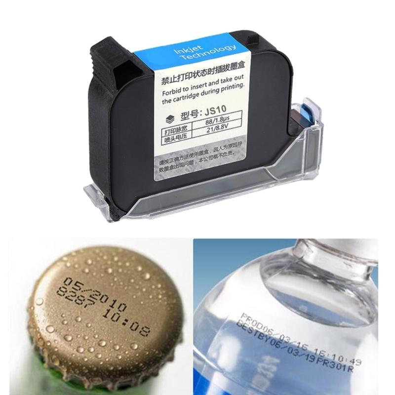 JS10 Ink Cartridge 12.7mm 600DPI High Yield Printing Optional Color For Handheld Inkjet Printer Models