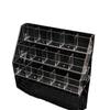 Large Capacity Acrylic Pen Holder - Multi-Grid Organizer for Watercolor Pens and Paintbrushes