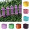 Miniature Wooden Garden Fence For Landscape Scenery Farmhouse Decoration DIY Craft Model 90cm Length Picket Fence Roll