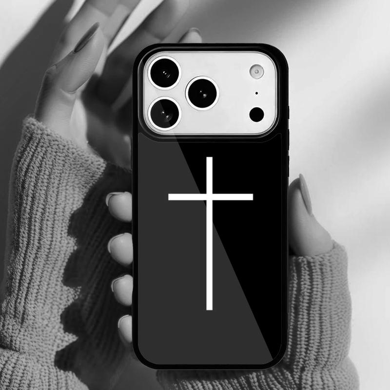 Bibelvers Jesus Handyhülle für iPhone 17 Air 16e 15 14 13 Pro Max Rückabdeckung für 12 11 Pro Coque
