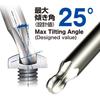 VESSEL Torx Wrench 9 Ball End 8509BTX L-shaped Set, Pieces, Type,