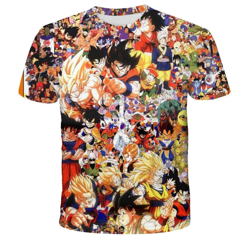 

Летняя футболка с круглым вырезом, мужская, японская, аниме, короткий рукав, женская одежда, быстросохнущий топ XXS-6XL L