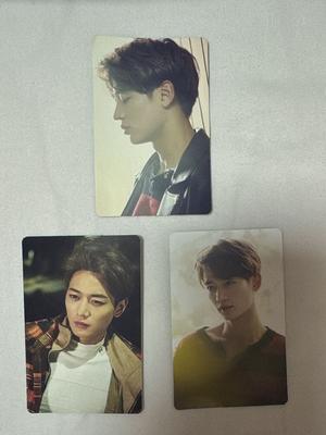 [USED] SHINee Minho Mino Official 1and1 Sticker Trading Card