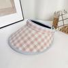 Sequined sunshade empty top hat Children's summer outdoor travel sunscreen empty top hat Small and versatile sun hat