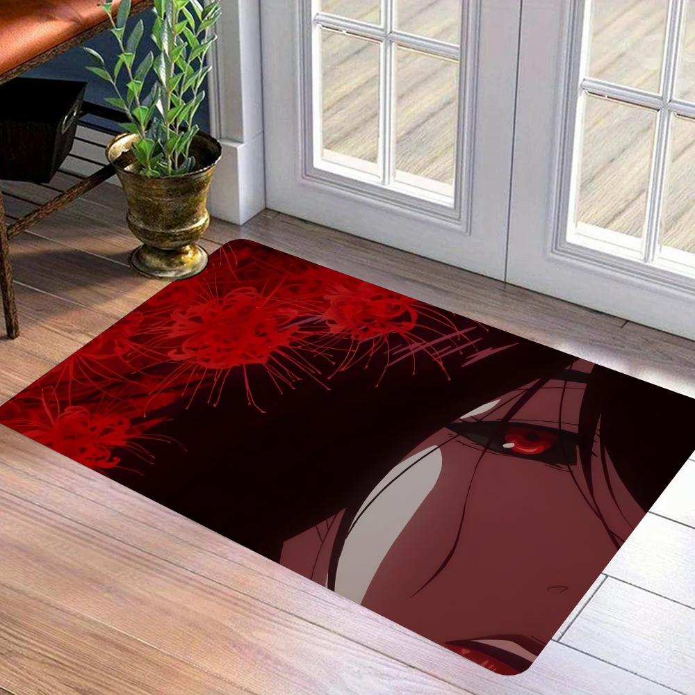 Tokyo Ghoul Floor Mat Flannel Door Mat Non-Slip Bedroom Living Room Home Decor