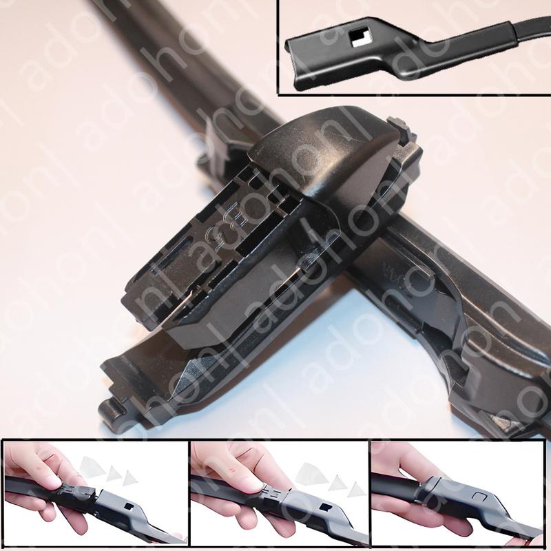 For Peugeot 508 I II T5 P84 508SW 508RXH GT PSE 2010-2024 Car Windshield Wiper Blade Front Windscreen Brushes Window Cleaning