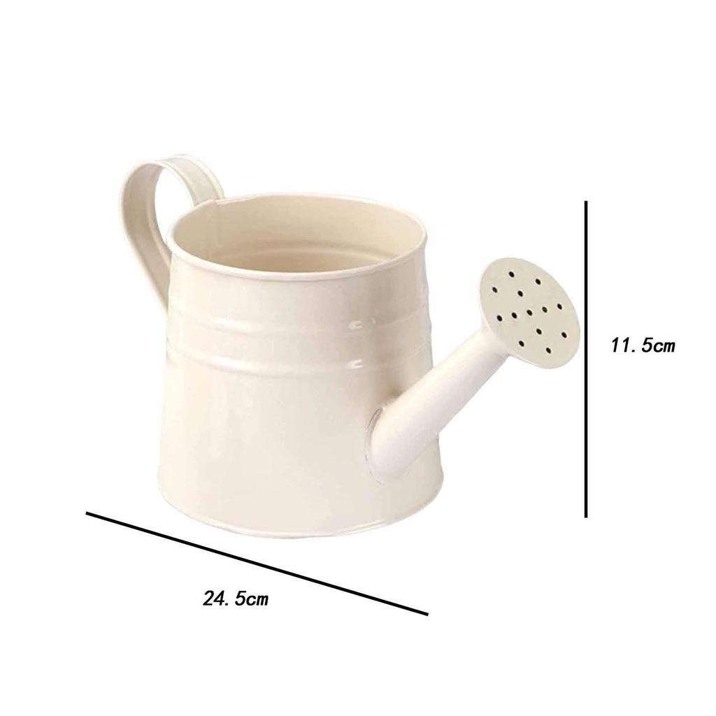 Mini Watering Can Flower Pot 24.4 X 11.4 Cm Flower Container for Patio Bathroom