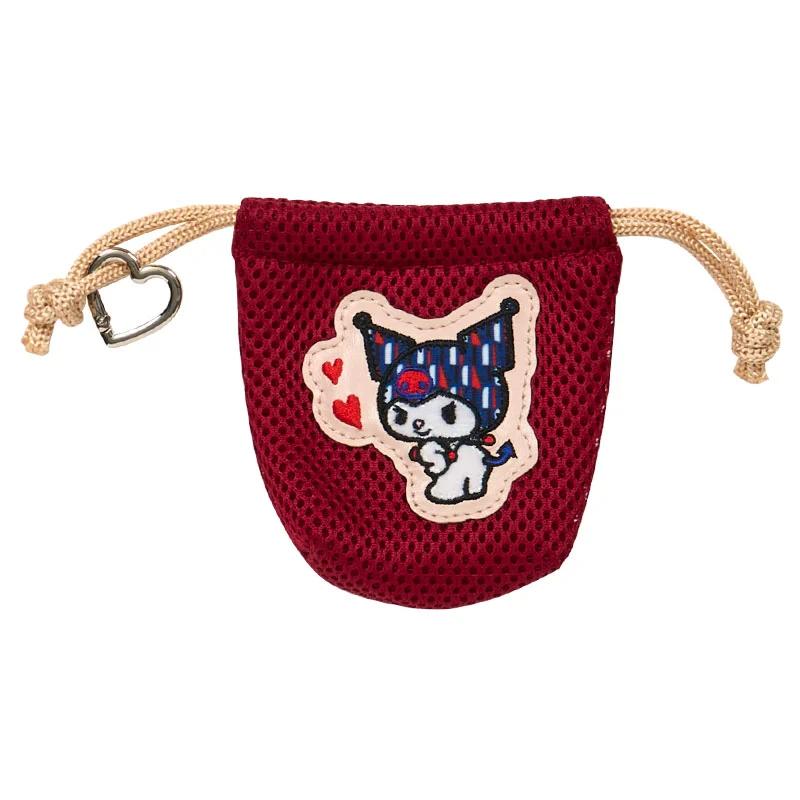Bolsa de Cordão Sanrio KUROMI ELLE Japão NOVOS Personagens Sanrio