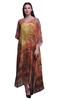 Phagun Mughal Monuments Long Caftan Maxi Dress Beach Swimwear Cover up Womens