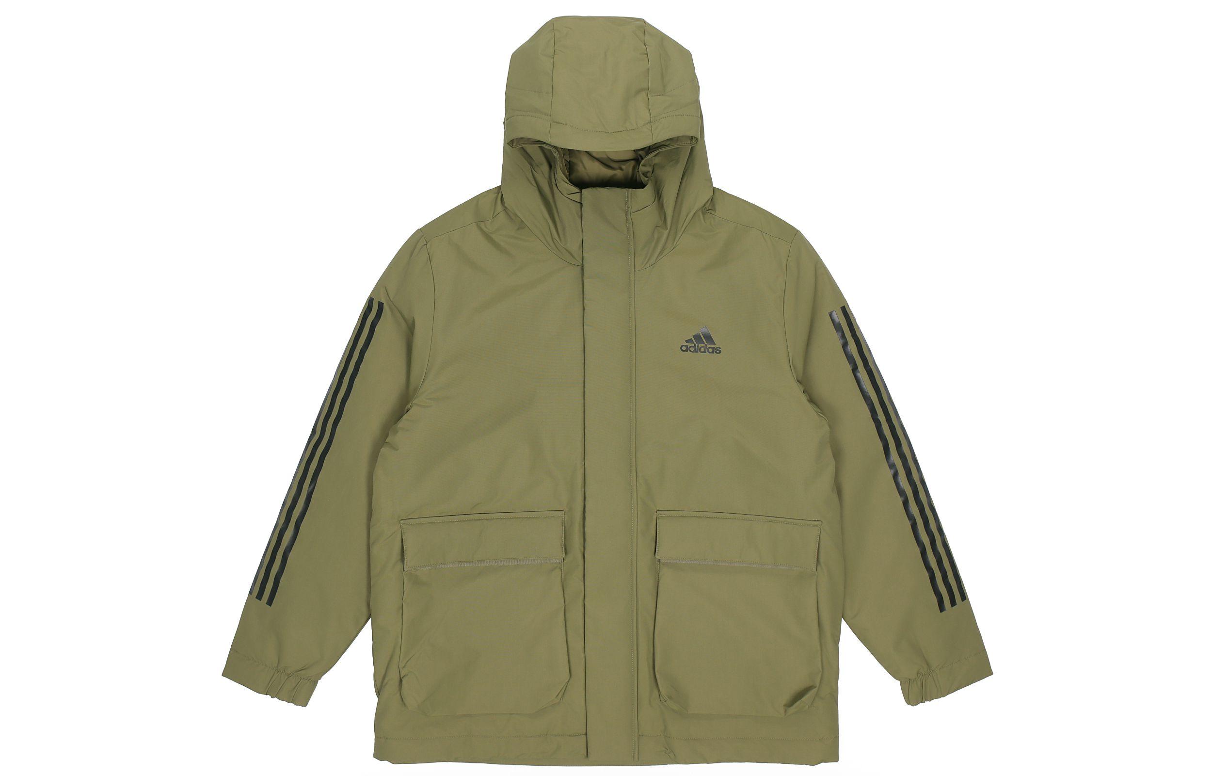 Adidas Puffer Jacket Winter Men s Olive GT1691 M