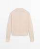 Masimodutti Thin Linen Polo Neck Sweater