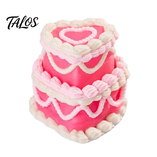 Desktop Ornaments Birthday Cake Stress Toy, Cute Dessert Decompression Fidget for Toys Adults Desk, Novelty Squeeze Gift Car, Office Decor Relief