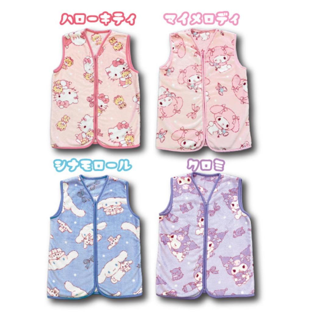 Hatayama Shoji Flannel Sleeper H60 x 66202357 Junior, Kuromi, W47.5cm,