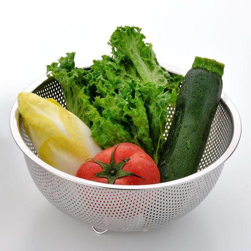 Wahei Freiz New Christy Stainless Steel Punching Strainer Set (14, 17, and 20cm) CR-8275