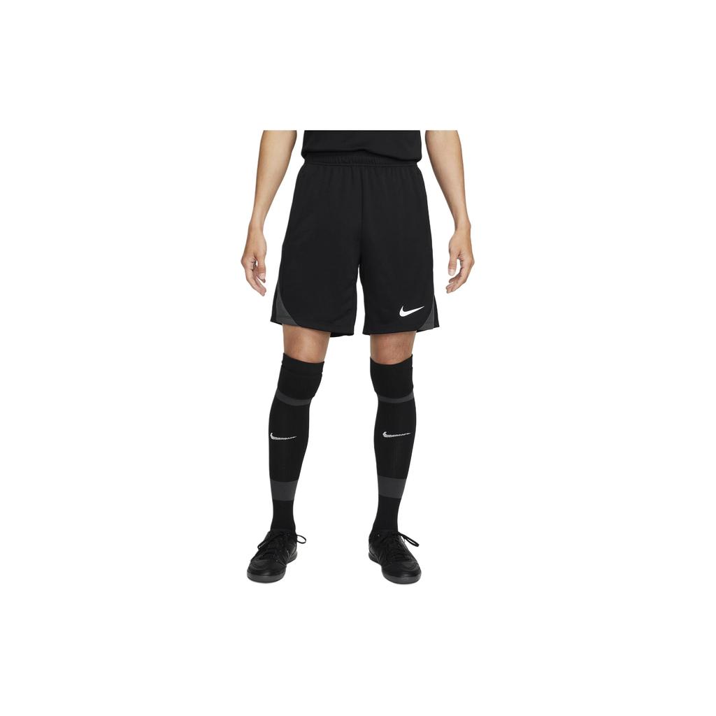 Nike Dri-Fit Strike Logo Drawstring Casual Soccer Pants Men Bottoms Black FN2402-010