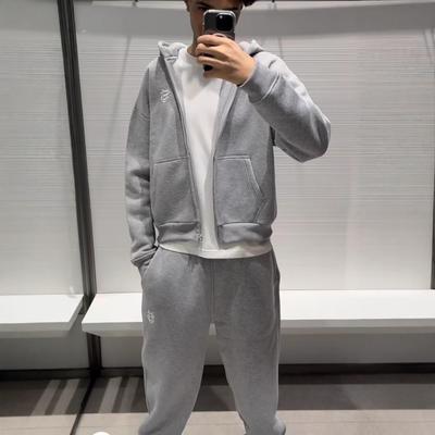 2026 Trendy European & American Embroidered Fashion Street Style Sportswear Set