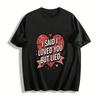 I Said I Loved You But Lied Graphic Tee Trendy Retro Casual Top Pure Cotton T-shirt