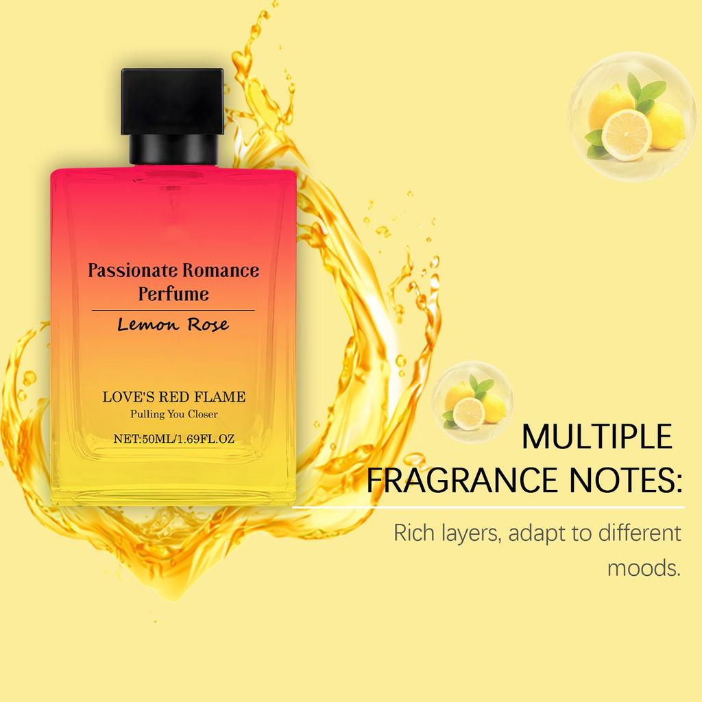 Lemon Rose Fresh Floral Blend Soft Sweet Rose Lemon  Choice 50ml