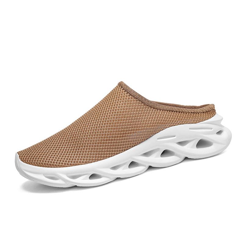Fliegende gewebte lässige Sportschuhe Frühling und Sommer faule Schuhe große Größe atmungsaktives Netz Laufschuhe