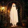 Outdoor Festive Ghost Decorations Halloween Indoor IP44 Waterproof Light Up Hanging Swing Cute Decoration DIY Weather Resistant Yard Ghosts