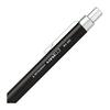 Mitsubishi Pencil Drafting Mechanical Pencil 0.3mm Black M3552.24 Knurled Grip Balanced Center of Gravity 4mm Tip Knock Type With Eraser HB Lead