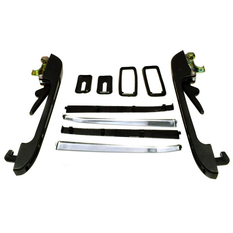 NEW Front Rear Left Right Side Outside Door Handle For VW Golf GT GL GTL Jetta MK1 MK2 191837205A 191837206A 193839205 193839206