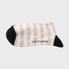 Mehrschichtige gestreifte Socken