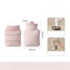 Household Hot Water Bag, Explosion-proof Small Hand Warmer, Portable Hot Compress for Girls, Simple Silicone Hot Water Bag