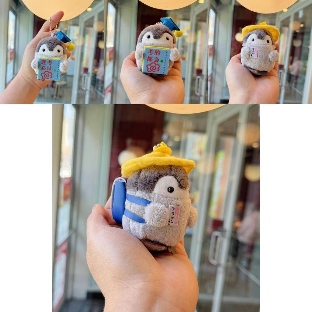 Energy Penguin Plush Doll With Keychain And Notebook Decoration For Gift Or Collection