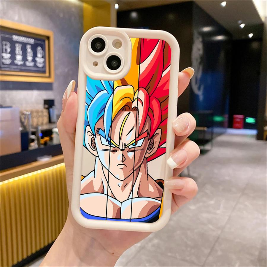 Anime Gokus Dragon Ball Soft Cover Phone Case for iPhone 14 Pro 15 Plus 11 12 Mini 13 Pro MAX 16e 14 11 16 Plus XS XR