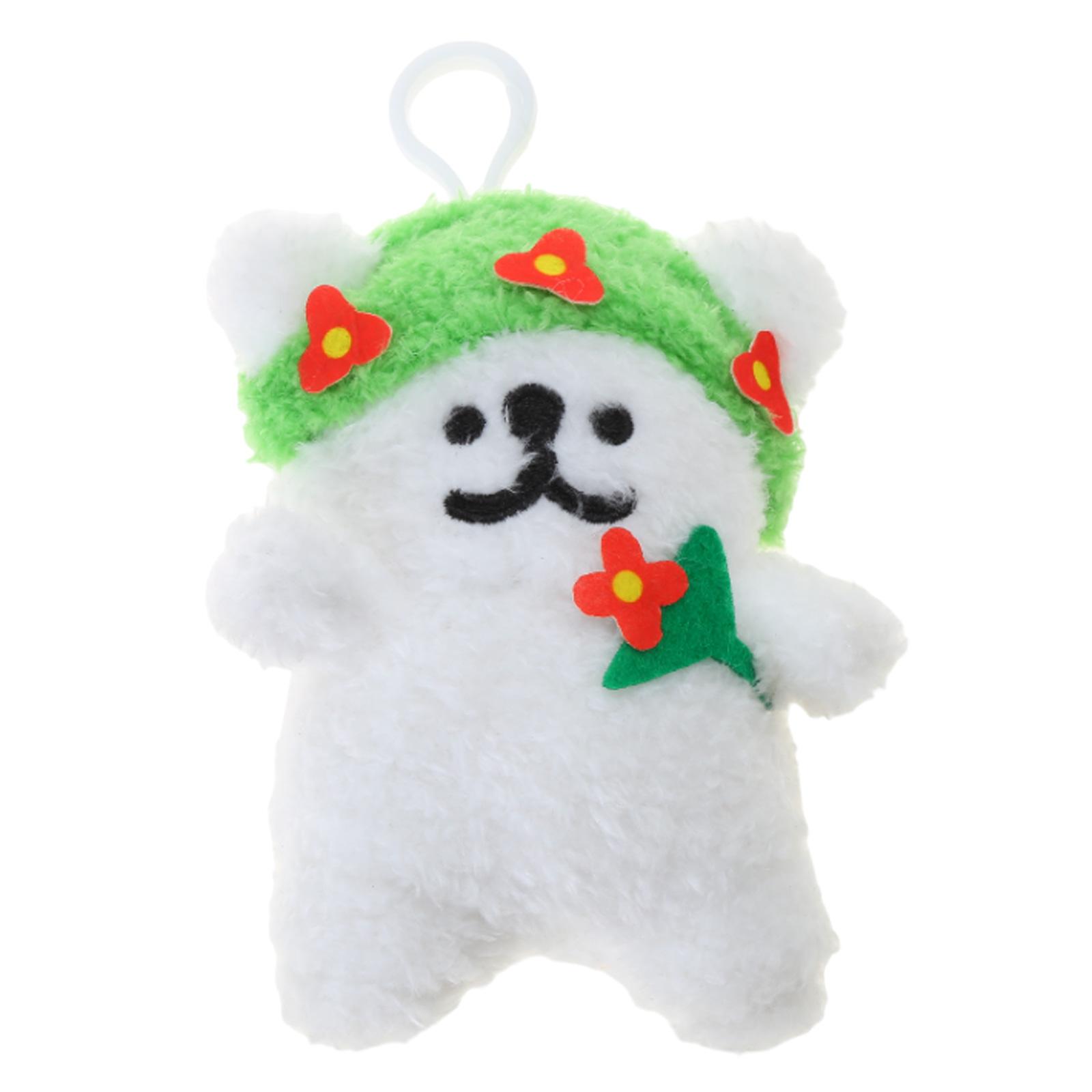 

Cute Plush Dog Keychain Car Keyring Party Gift Stuffed Animal Puppy Key Chain Bag Pendant Ornament for Women Girl Teens 3