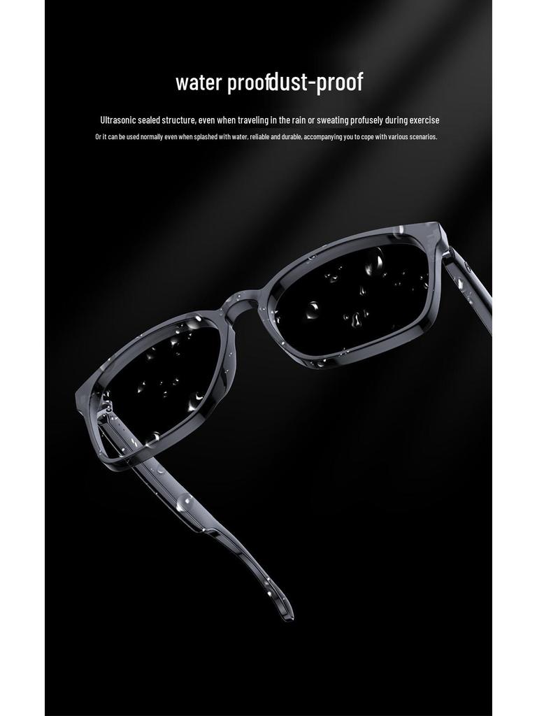 KI-gestützte photochrome Bluetooth-Smartbrille: Übersetzung, Multifunktionales Fahren, Drahtlose Audioübertragung.