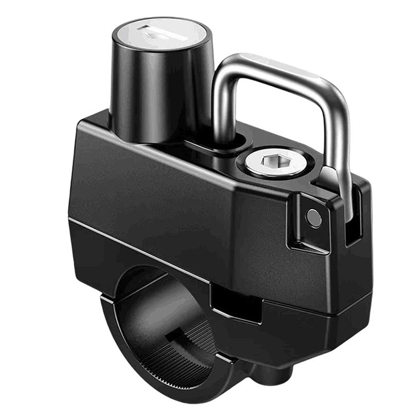 Motorrad Helm Schloss Lenker 7/8 "22-28Mm Rohr Anti-Diebstahl Sicherheit Lock